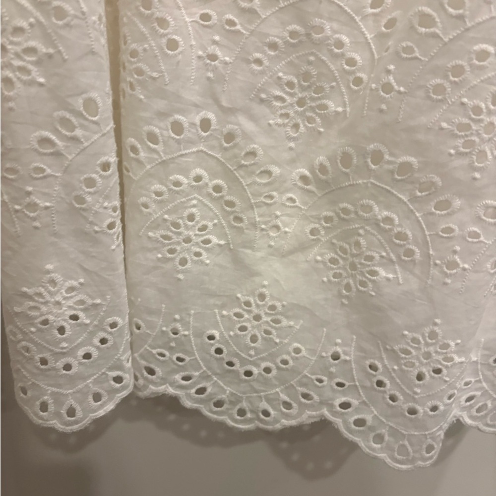 SWEET LEMON EYELET OFF THE SHOULDER DRESS - Picture 5 of 10